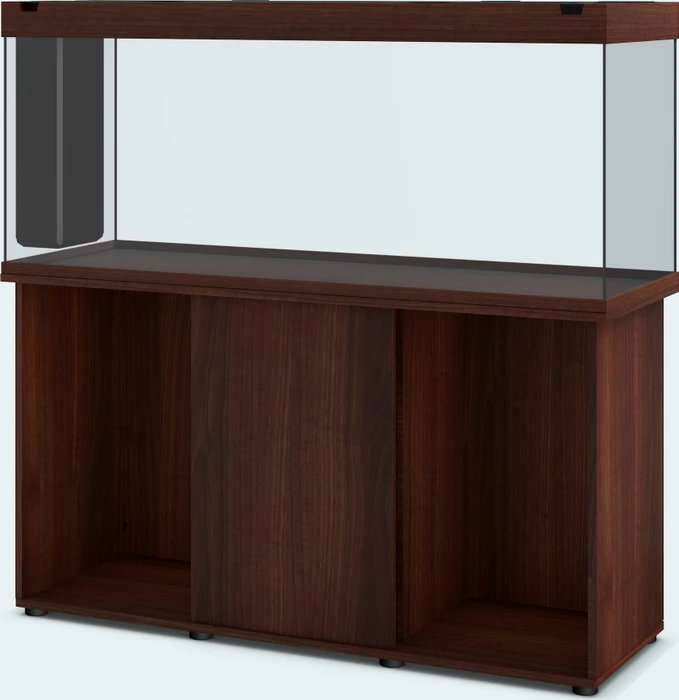 Juwel Rio 450 LED Aquarium-Set mit Unterschrank, dunkles Holz/dunkles Holz, 450l