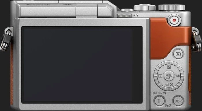 Panasonic Lumix DC-GX800 orange mit Objektiv Lumix G Vario 12-32mm 3.5-5.6 ASPH OIS