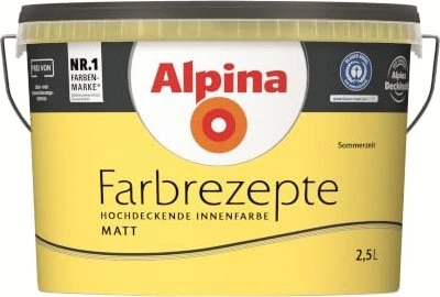 Alpina Farben Farbrezepte Innenfarbe