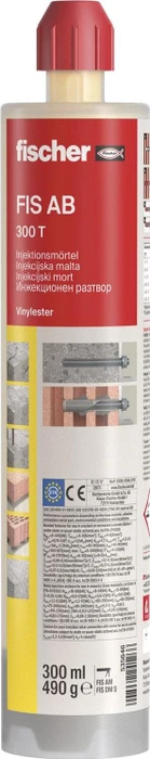 fischer FIS AB 300 T 2K-Injektionsmörtel, 300ml