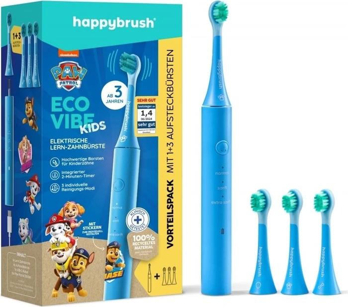 HappyBrush Eco Vibe Kids Paw Patrol