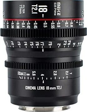 Meike 18mm T2.1 Super 35 Prime Cinema für PL