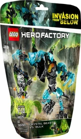 LEGO Hero Factory Invasion from Below - Crystal Beast vs. Bulk