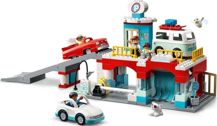 LEGO DUPLO - Parkhaus mit Autowaschanlage