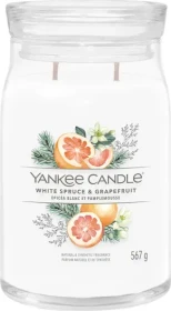 Yankee Candle White Spruce & Grapefruit Duftkerze, 567g