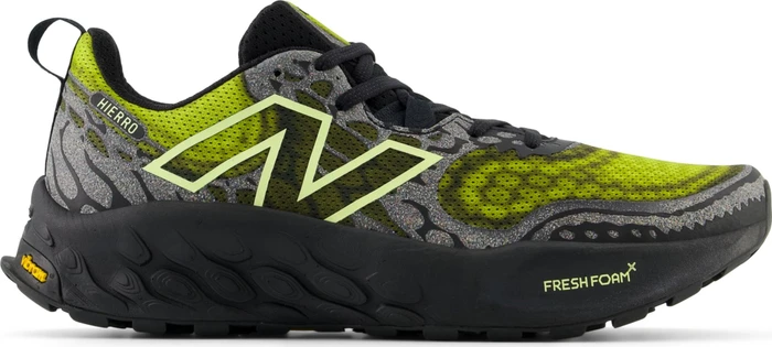New Balance Fresh Foam X Hierro v8 black/tea tree/limelight (Herren)