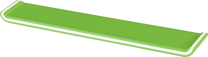 Leitz Ergo WOW höhenverstellbare Handgelenkauflage für Tastatur, grün/weiß