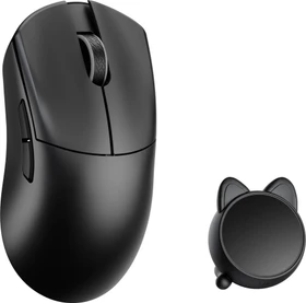 WLMouse Huan Wireless 8K Magnesium Gaming Mouse, schwarz, USB (HUAN-BLACK-O)