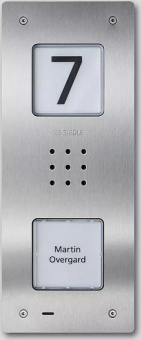 Siedle Audio-Türstation CAU 850-1-0 E, UP, 1 Ruftaste, Außenstation