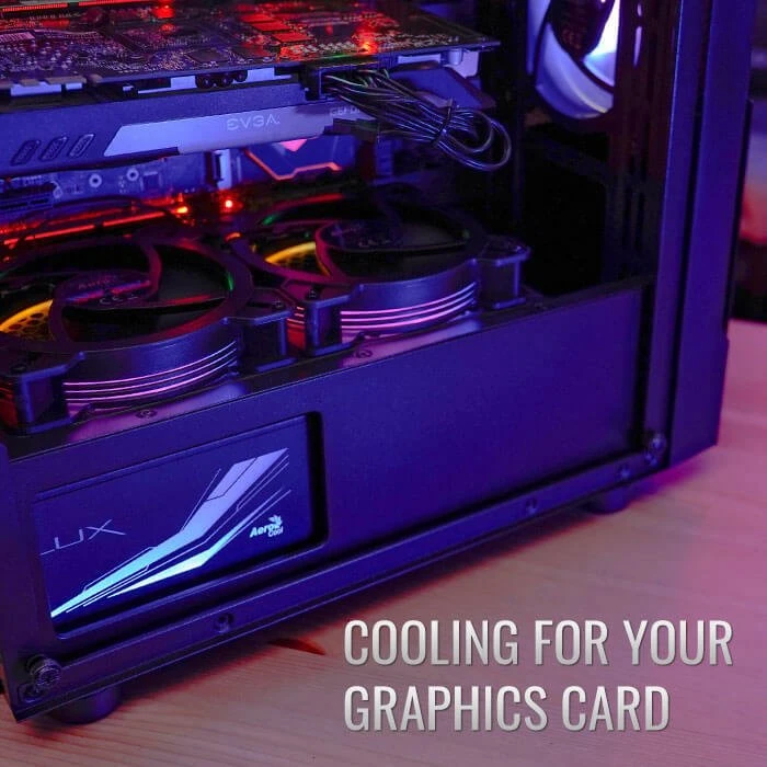 AeroCool Menace Saturn RGB, Glasfenster