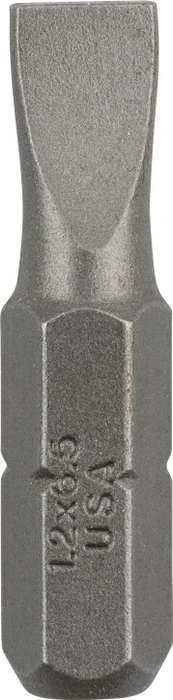 Bosch DIY Standard Schlitz Bit 1/4", 6.5x25mm, 2 Stück