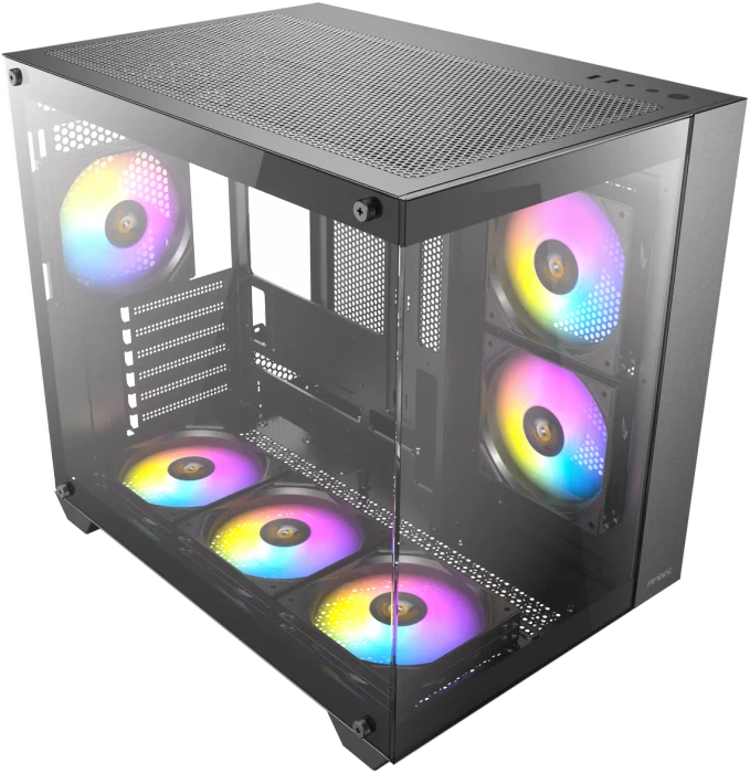 Antec CX800 RGB ELITE, schwarz, Glasfenster