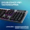 Logitech G915 X Lightspeed, schwarz, LEDs RGB, GL TACTILE, USB/Bluetooth, IT Vorschaubild