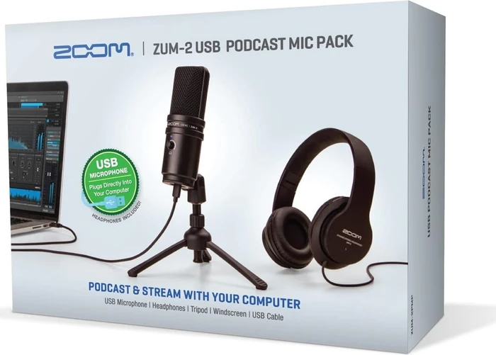 Zoom ZUM-2-PMP Podcast Mic Pack