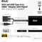 Club 3D aktiver Adapter, VGA/USB-A Stecker auf HDMI Buchse Vorschaubild