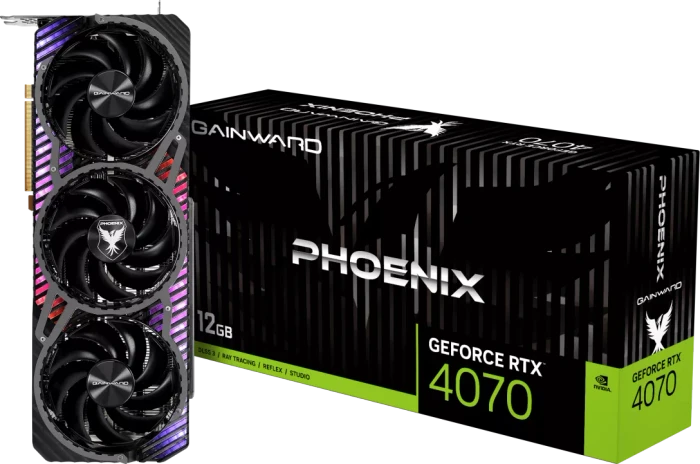 Gainward GeForce RTX 4070 Phoenix, 12GB GDDR6X, HDMI, 3x DP