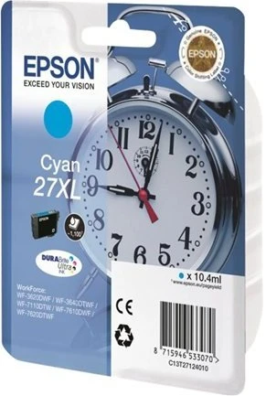 Epson Tinte 27XL cyan