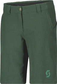 Scott Trail Flow Pro Fahrradhose kurz smoked green (Damen)