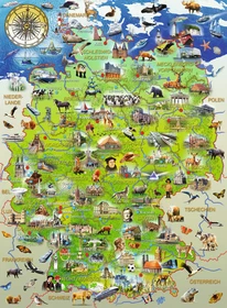 Ravensburger Puzzle Meine Deutschlandkarte