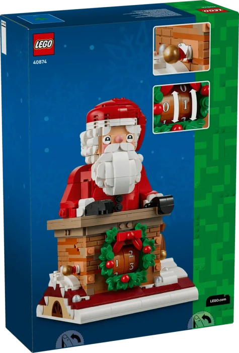 LEGO Weihnachtsmann-Tagezähler