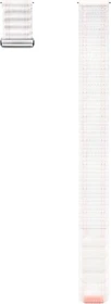 Samsung Fabric Band (S/M) für Galaxy Watch 7 Pink White