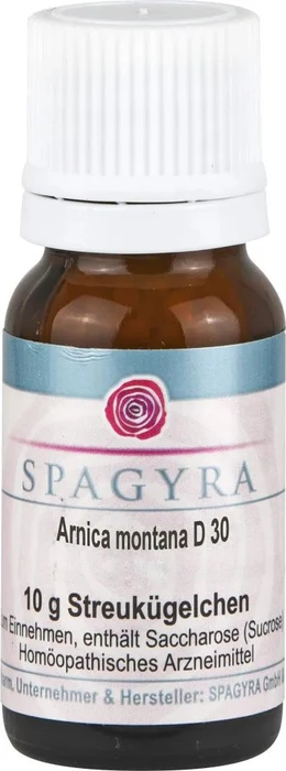 Spagyra Arnica Montana D30 Globuli, 10g