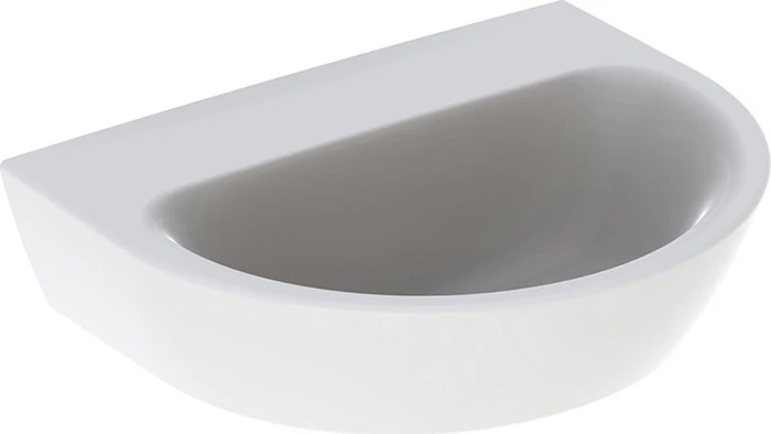 Geberit Renova Handwaschbecken 45cm, ohne Hahnloch, ohne Überlauf, weiß/KeraTect