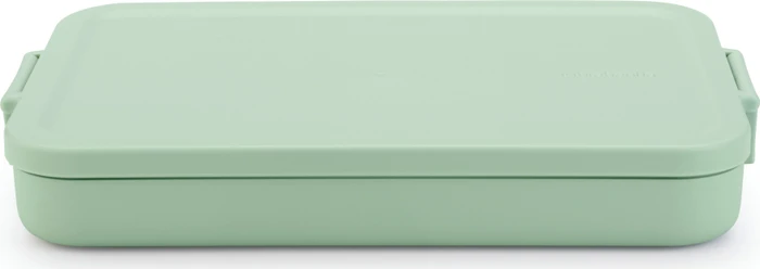 Brabantia Make & Take Lunchbox M flach Aufbewahrungsbehälter jade green