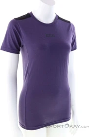 ION MTB Base Layer Merino Trikot kurzarm dark purple (Damen)