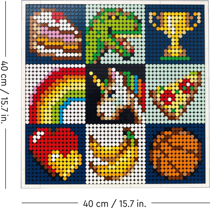 LEGO Art - Gemeinsames Kunstprojekt