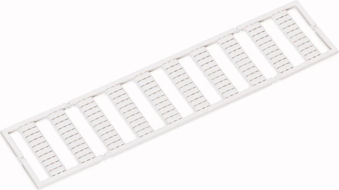 Wago WMB-Beschriftungskarte als Karte bedruckt 1 ... 50 (2x) dehnbar 4 - 4,2 mm Aufdruck waagerecht aufrastbar weiß