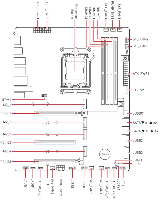 MSI MAG X870 Tomahawk WIFI (AMD AM5)