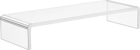 HomCom Monitorständer transparent