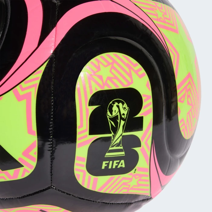 adidas Trionda FIFA WM 2026 Club Fußball black/lucid lemon/lucid pink