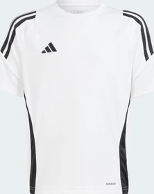 adidas Tiro 24 Trikot kurzarm weiß/schwarz (Junior)