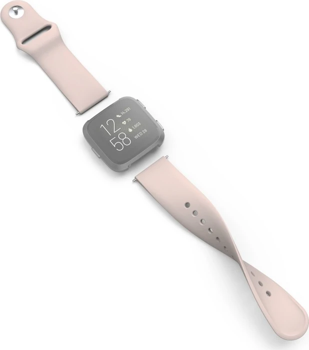 Hama Ersatzarmband für Versa 2 Silikon rosa
