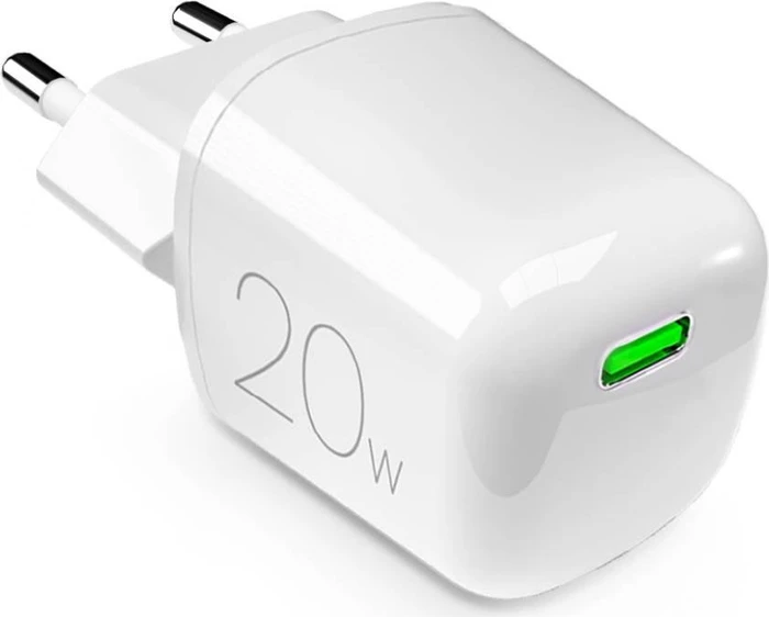 Puro MiniPro 20W USB-C Wall Charger GaN weiß