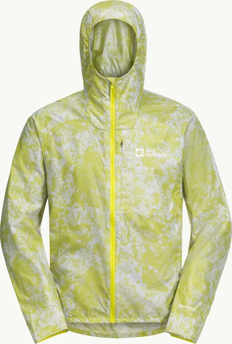 Jack Wolfskin Prelight Windbreaker Funktionsjacke grid camo firefly (Herren)