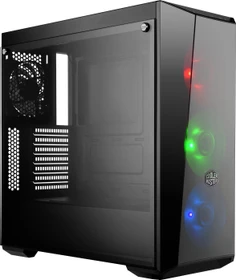 Cooler Master MasterBox Lite 5 RGB, schwarz, Glasfenster