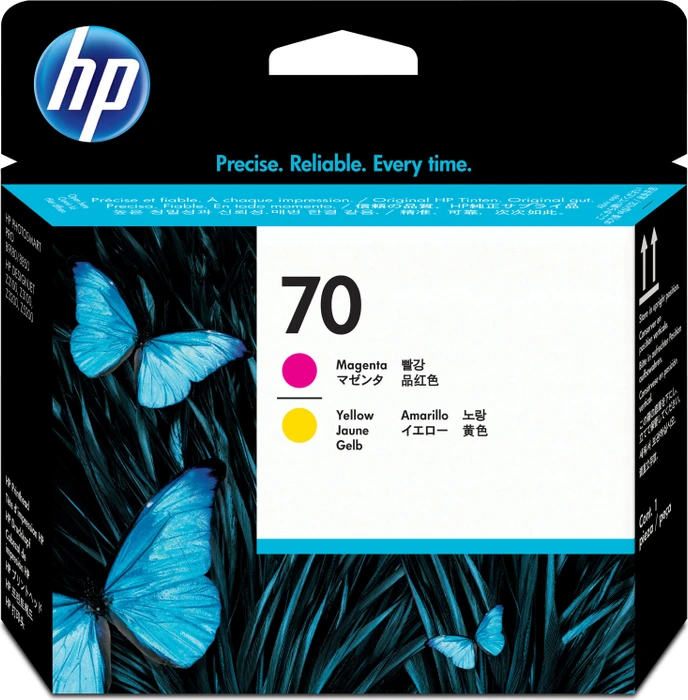 HP Druckkopf Nr. 70 C9406A Magenta + Yellow Image