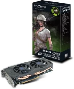 Sapphire Radeon HD 7870 GHz Edition, 2GB GDDR5, DVI, HDMI, 2x mDP, lite retail
