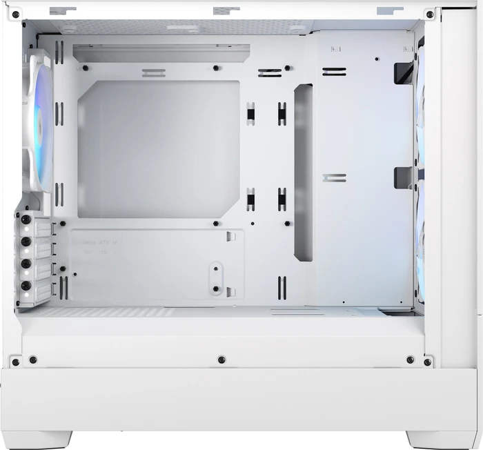 Fractal Design Pop Mini Air RGB White TG Clear Tint, Glasfenster