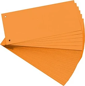 Exacompta Trennblatt, orange, 100 Stück