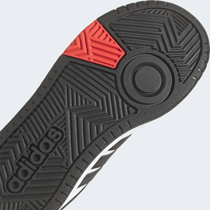 adidas Hoops 3.0 cloud white/core black/bright red (Junior)