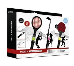 Speedlink PlayStation Move Match 3-in-1 Sports Kit schwarz (PS3)