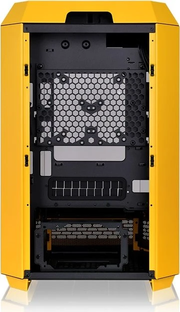 Thermaltake The Tower 300 Bumblebee, gelb, Glasfenster