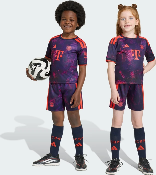adidas FC Bayern München 2026/2027 Ausweichausrüstung (Junior)