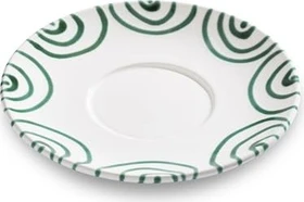 Gmundner Keramik Grüngeflammt Unterteller Teetasse Maxima 18cm