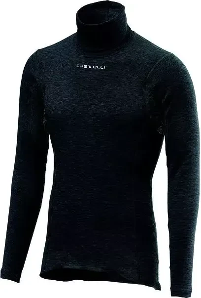 Castelli Flanders Warm Neck Warmer Funktionsshirt langarm schwarz (Herren)