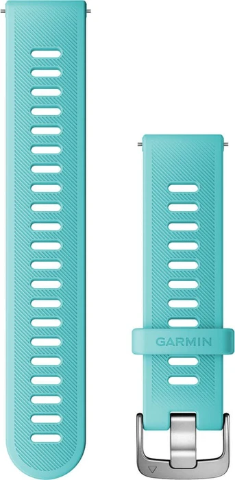 Garmin Schnellwechsel Ersatzarmband 20mm Silikon aqua
